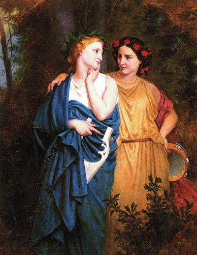 Philomène et Procné - Elizabeth Jane Gardner Bouguereau